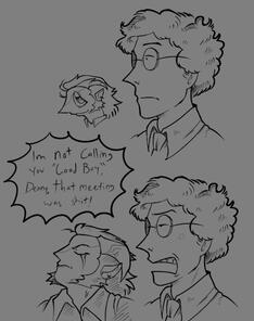 Characters belong to @HappenedInTheBox